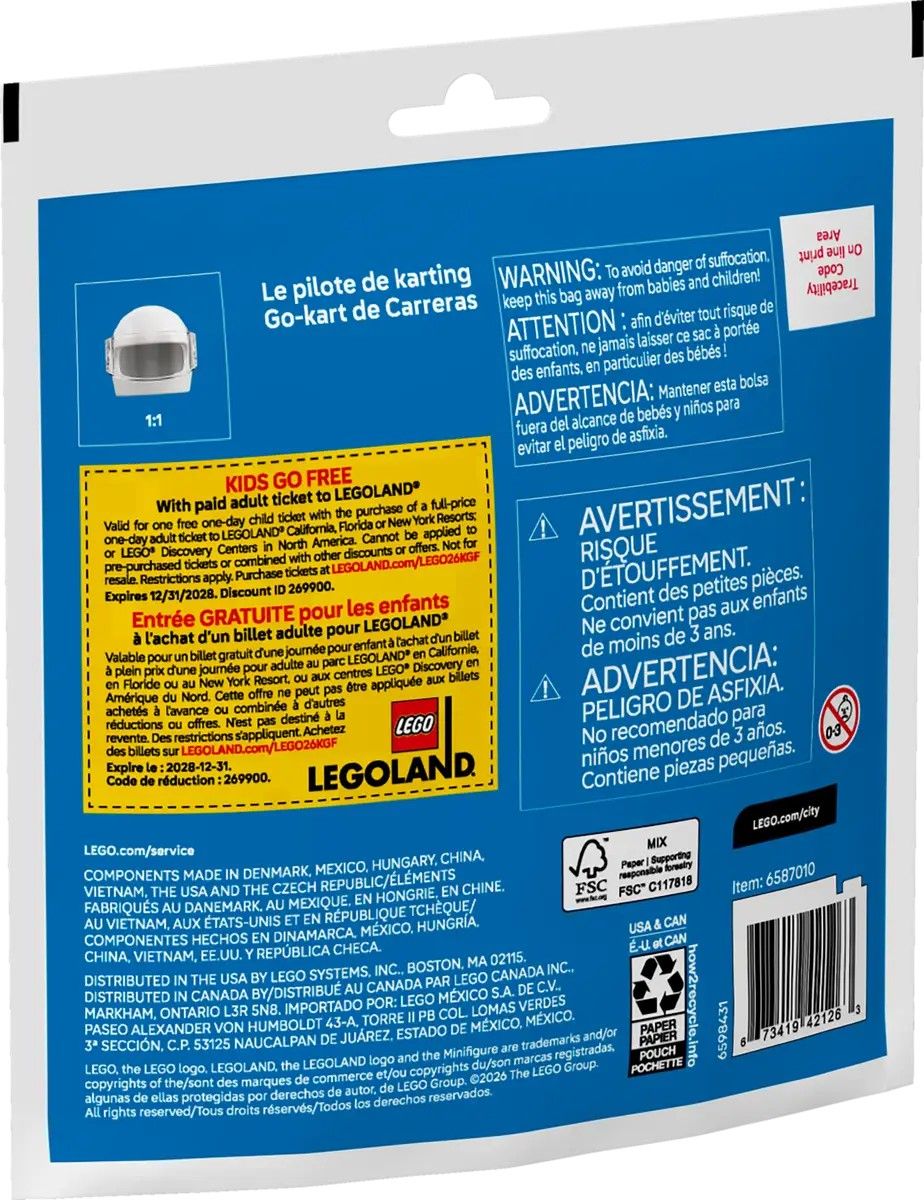 LEGO CITY CART SI PILOT 30719 - Imagine 3