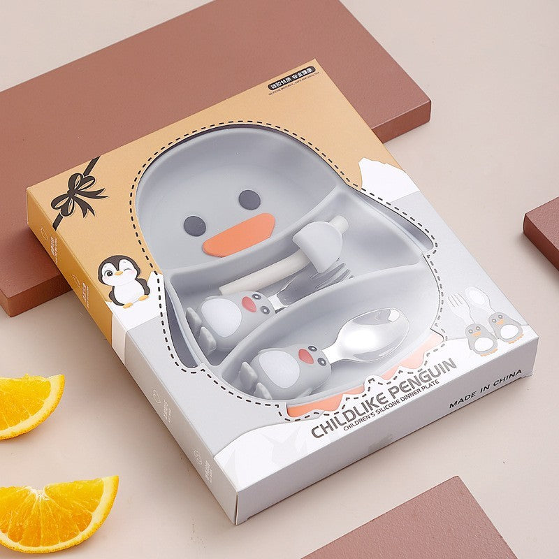 Set Diversificare Bebeluși Flippy, Silicon, Gri - Pinguin - Default Title (3) [ps:ba65d783-55f9-409d-b5ac-5c53169dcda9]
