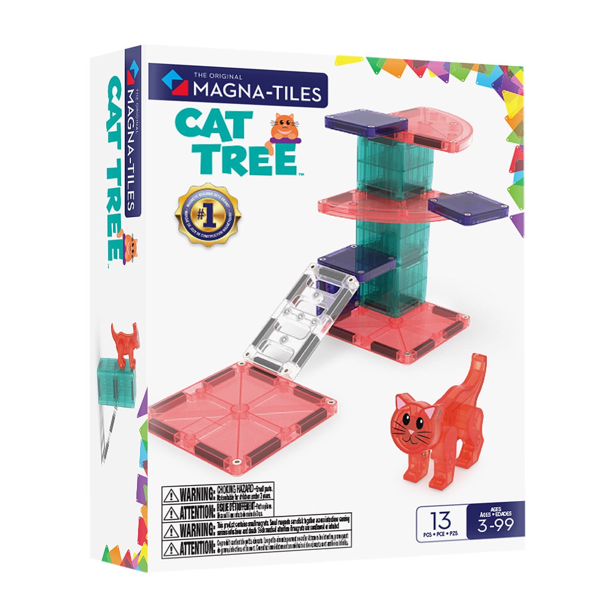 MAGNA-TILES Cat Tree - Set Magnetic de Construcții - Default Title (3) [ps:dba9ef13-77d1-41ce-aa71-d9a53edf7a4b]