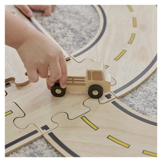 Traseu Auto din Lemn Roadway Guidecraft, 42 Piese - Default Title (3) [ps:083efe4e-ecde-4d76-9d67-df391fb5eadd]