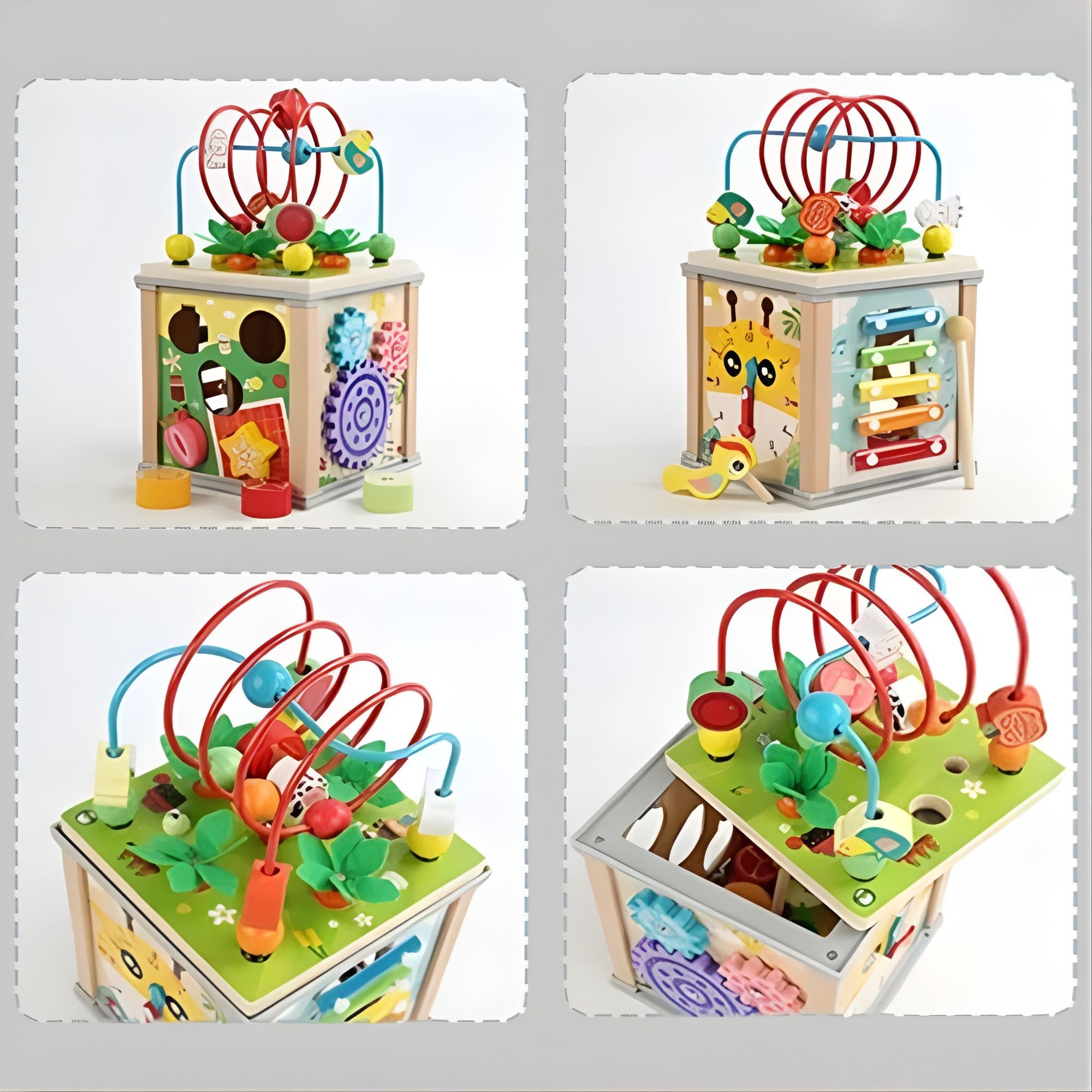 Cub Educativ Montessori Lemn Flippy - Sortare Forme și - Default Title (3) [ps:6f1841e6-bb01-4c93-9399-b753608666f0]