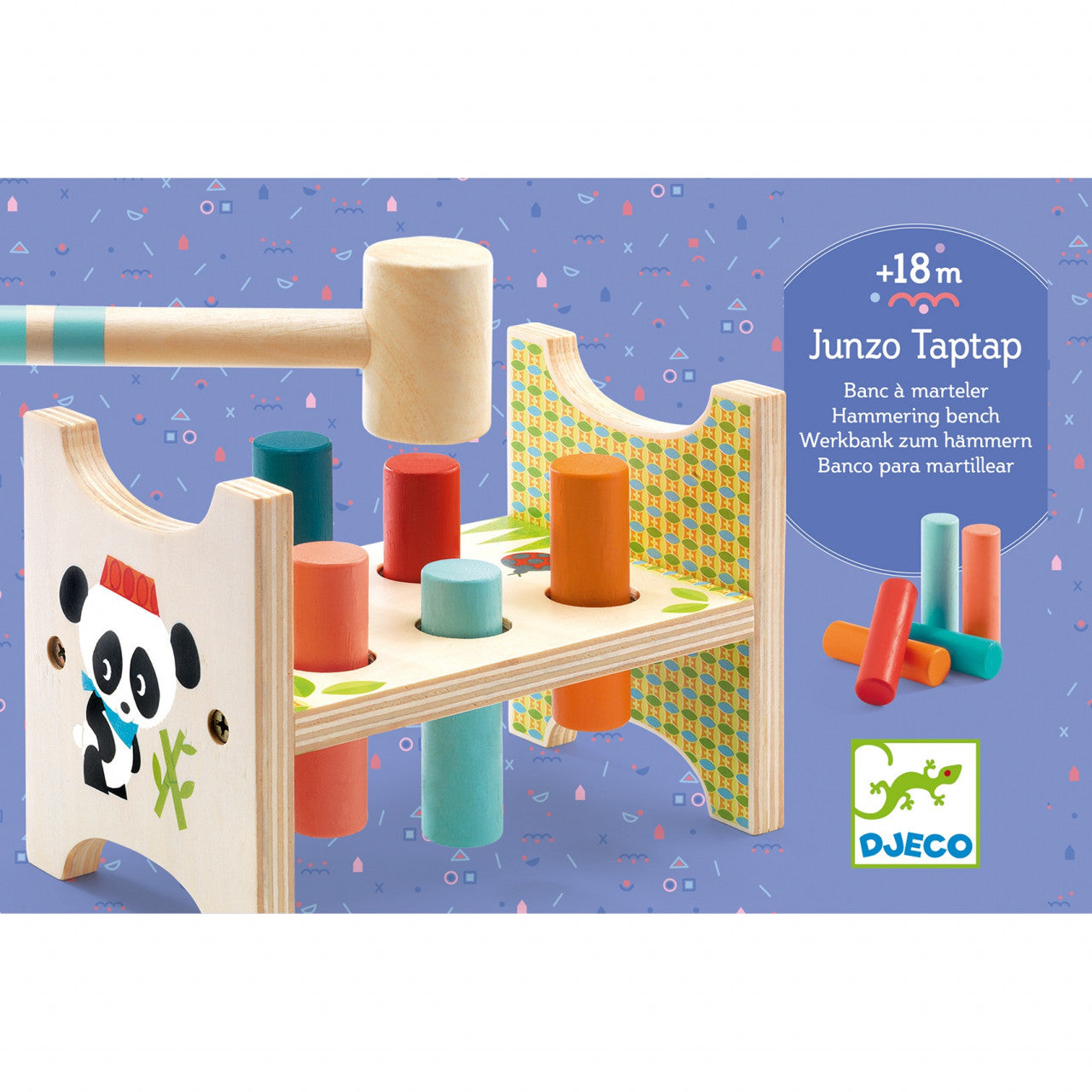 Banc de lucru bebe Taptap, Djeco - Imagine 3 [ps:80a2d2c9-ff25-4a2e-996a-eacb995aeda7]