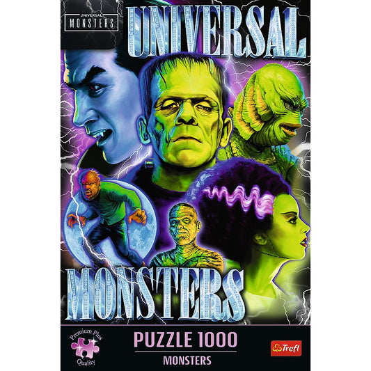 PUZZLE TREFL 1000 PREMIUM PLUS MONSTRI - Imagine 3 [ps:a9182608-94bd-4eb1-8d22-6559785593e9]