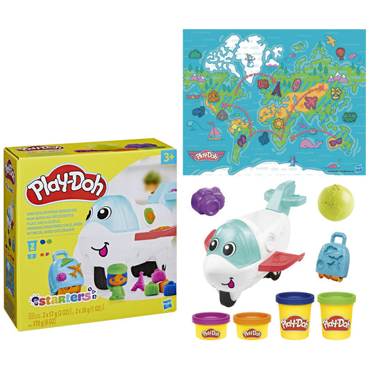 PLAY-DOH STARTERS CALATORESTE CU AVIONUL Hasbro - Imagine 6 [ps:de31f1c7-60ec-4283-bf50-a9f43509e592]