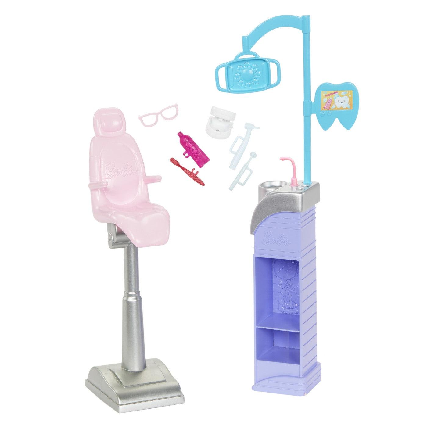 BARBIE CARIERE SET MOBILIER CU PAPUSA APICULTOR Mattel - Doctor Stomatolog - Blonda (3) [ps:0f2c5b0a-160e-4582-a378-23dfc707e20f]