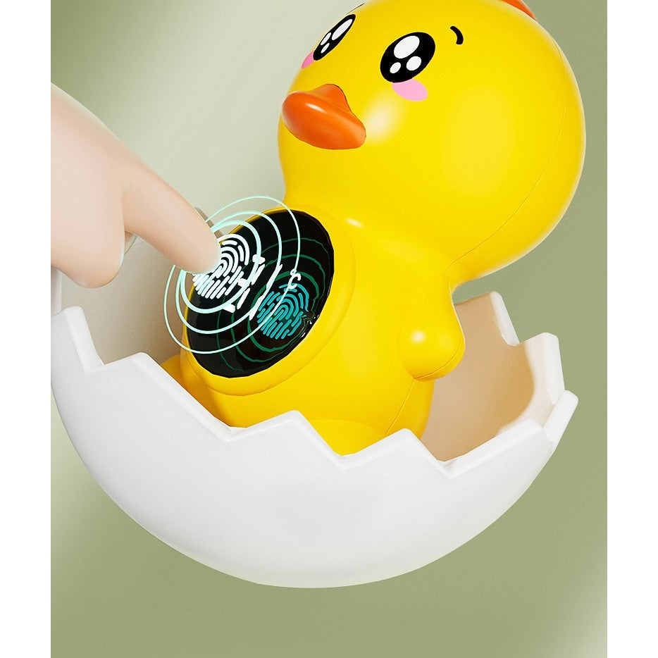 Termometru Baie Bebe Ratusca Flippy, LED, IPX7, Galben - Model Ratusca (3) [ps:1b9d1fa8-7f5d-42ca-80ef-6c18f837e727]