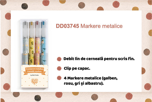Set 4 markere metalice, Djeco - Imagine 2 [ps:f057493b-ced0-4578-aae3-375b396a7b86]