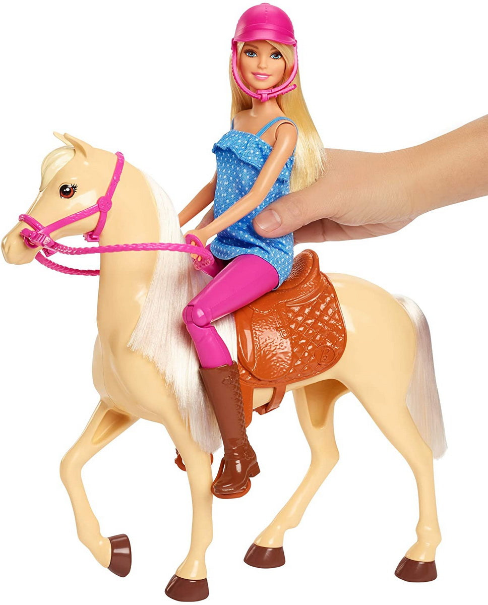 BARBIE SET PAPUSA CU CAL Mattel - Imagine 2 [ps:129edba2-c3f8-4ffd-8d8c-ea7af411c114]