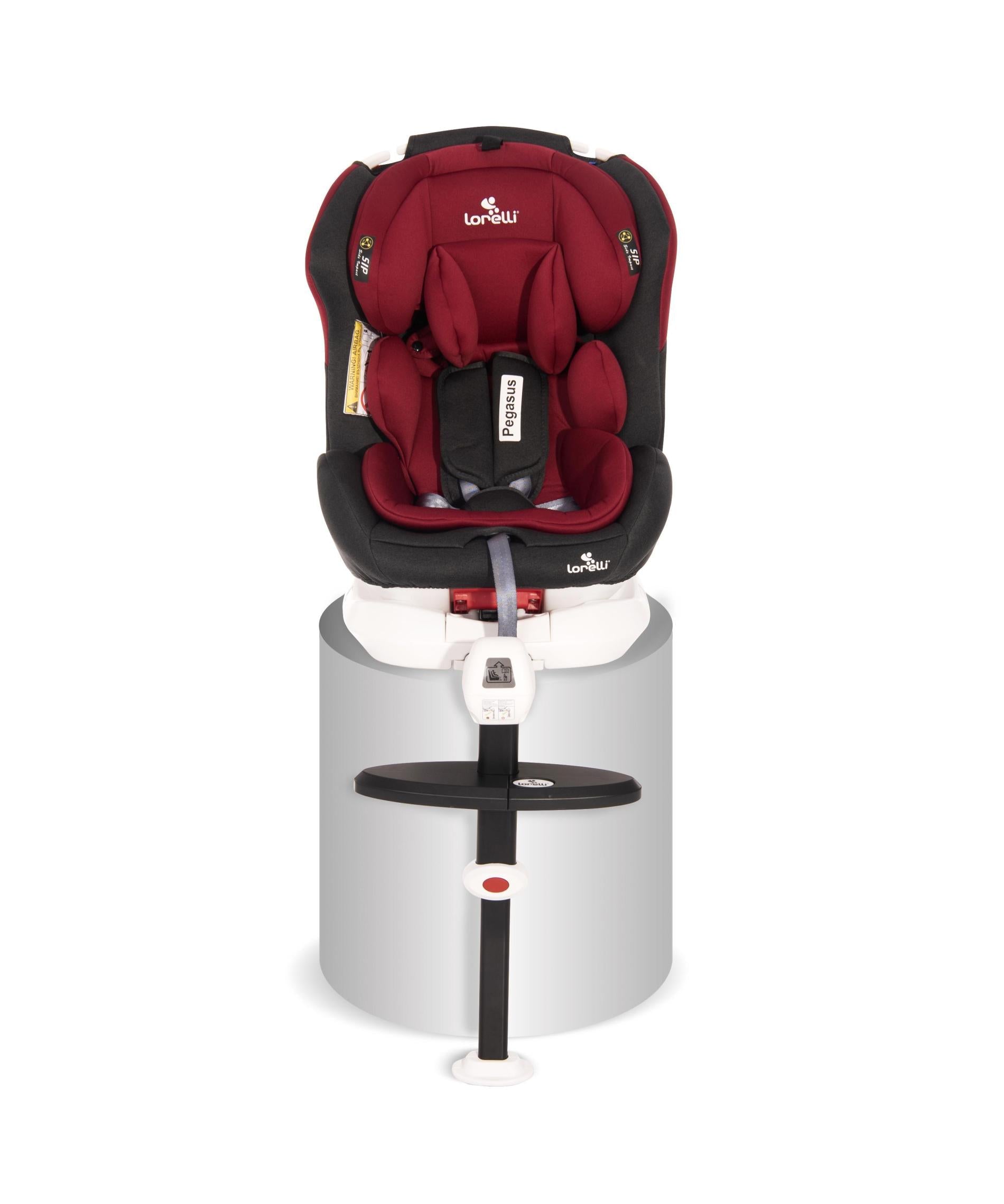 Scaun Auto Lorelli Pegasus, Isofix, Rotativ 360°, Red & - Rosu/Negru (3) [ps:1c60a94a-5c9e-4b31-a488-b557c9ed6d41]