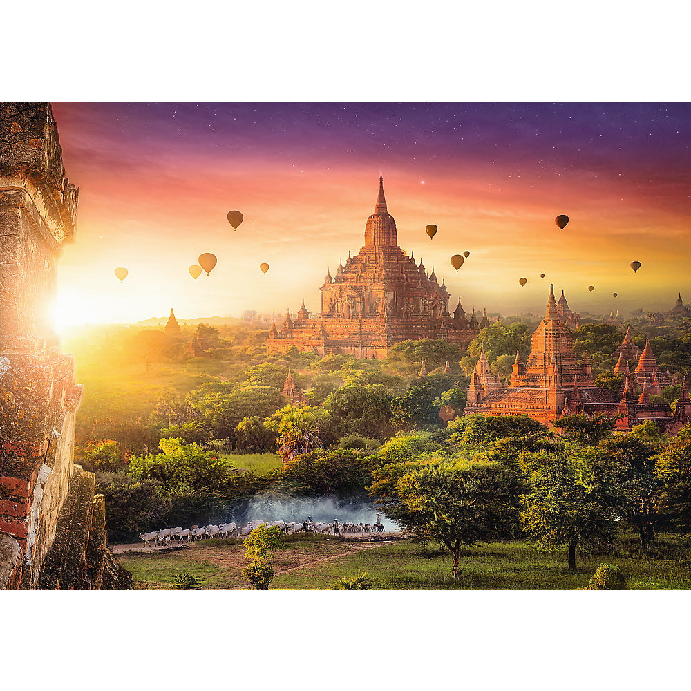 PUZZLE TREFL 1000 TEMPLU BURMA - Imagine 2 [ps:962aa330-bd80-4ddc-a90a-075e573f7208]
