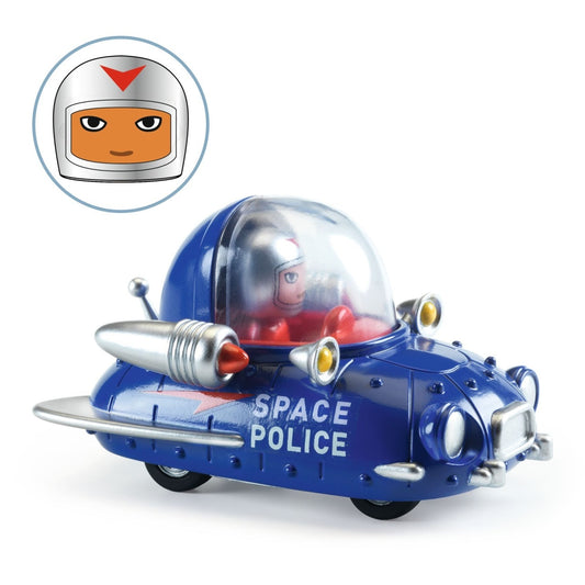 Masina de politie spatiala, Colectia Crazy Motors, Djeco - Imagine 2 [ps:f109bf23-d8d6-44c7-867e-c4433f5e8656]