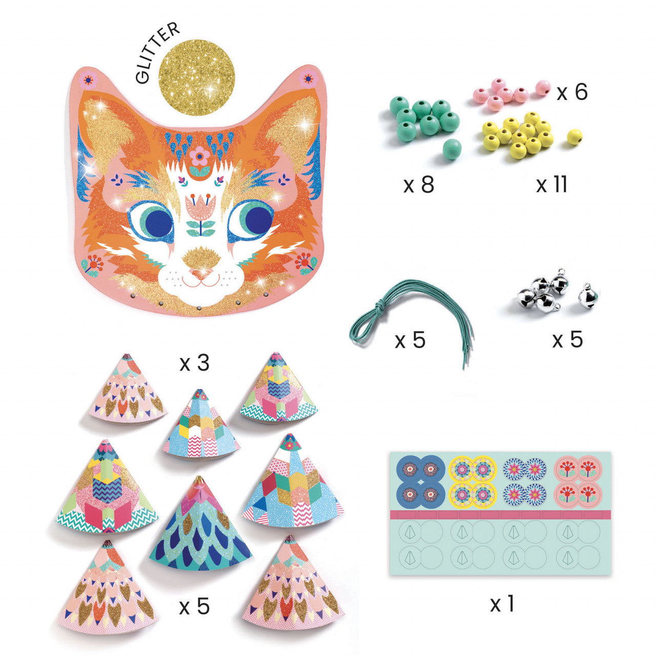 Joc creativ DIY Decoratie mobila pisicuta, Djeco - Imagine 3 [ps:1444c3a1-2c8e-4b8d-bd46-9df4c9c86e94]