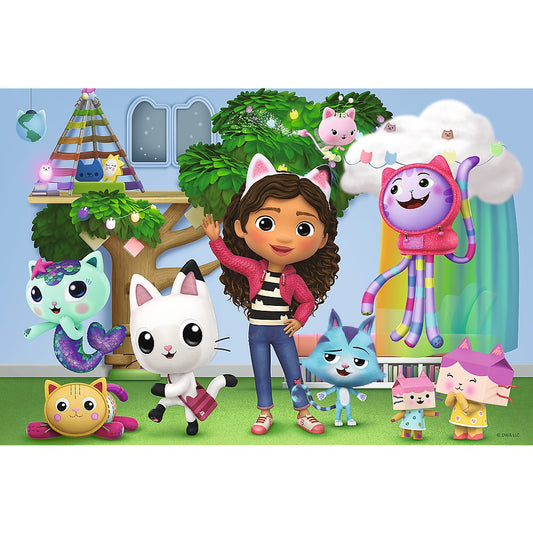 PUZZLE TREFL 100 GABBYS DOLLHOUSE PRIETENII LUI GABBY - Imagine 2 [ps:dc55cc07-9003-41a3-8804-b38bb4118111]