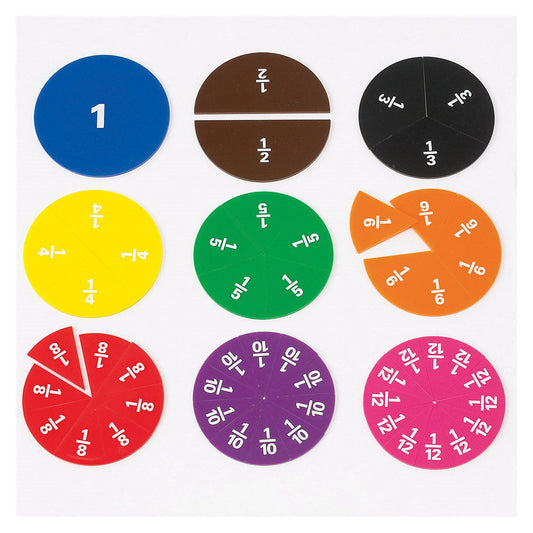 Cercuri cu Fracții, Set 51 Piese Edx Education - Default Title (3) [ps:436f6408-3dfe-4471-a97b-67cfac494947]