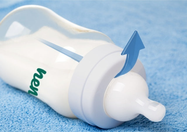 Biberon Neno 150 ml cu tetina silicon, anti-colici, - Imagine 3