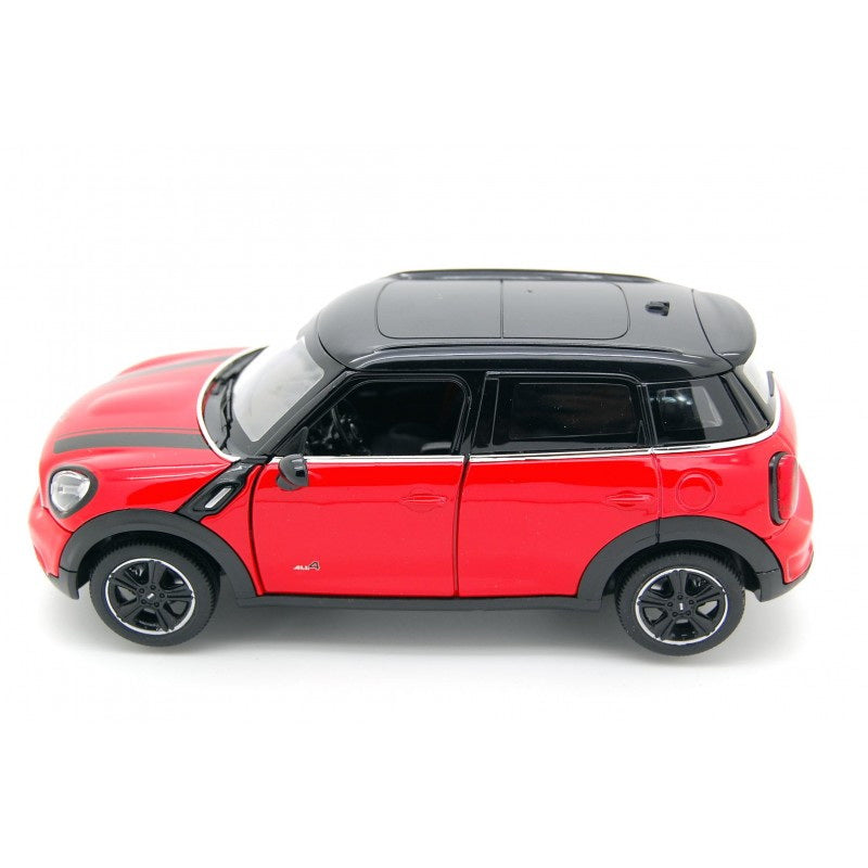 MASINUTA METALICA MINICOOPER ROSU SCARA 1 LA 24 Rastar - Roșu