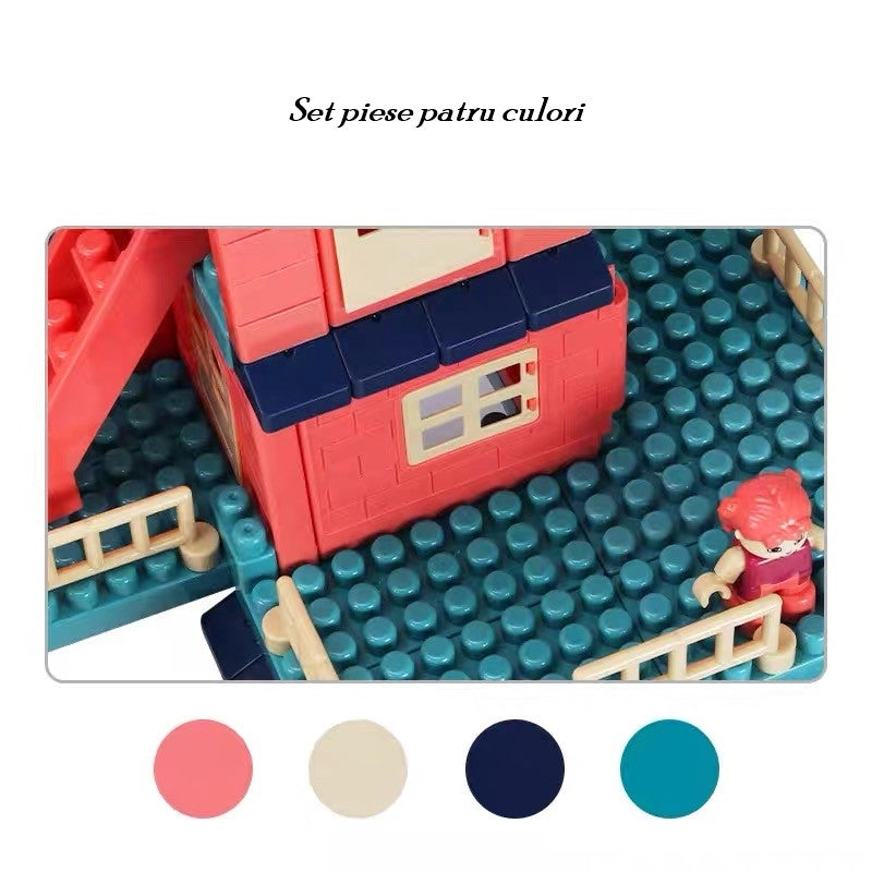 Set Construcții Flippy Casa și Curte, 251 Piese, Multicolor - Default Title (3) [ps:d0e5e6ae-0597-49f7-8aaf-9de372a35c8a]