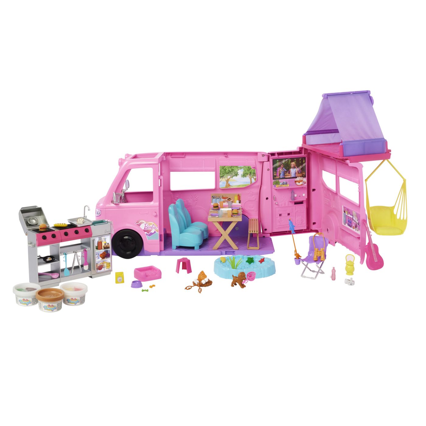 BARBIE RULOTA DE VIS CU ACCESORII Mattel - Imagine 2 [ps:3cf865ef-a097-4957-a6c7-59836fbc7cff]