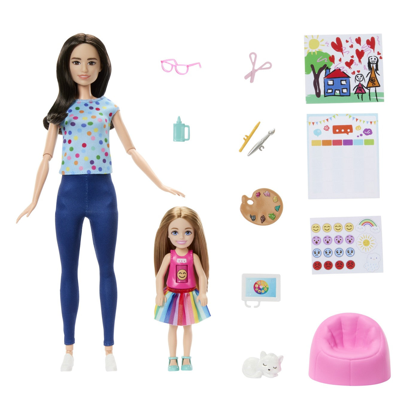 BARBIE PAPUSA BARBIE YOU CAN BE TERAPEUT IN ARTA Mattel - Imagine 2 [ps:491576a4-9fef-4f24-8369-40ec16bc5b0b]