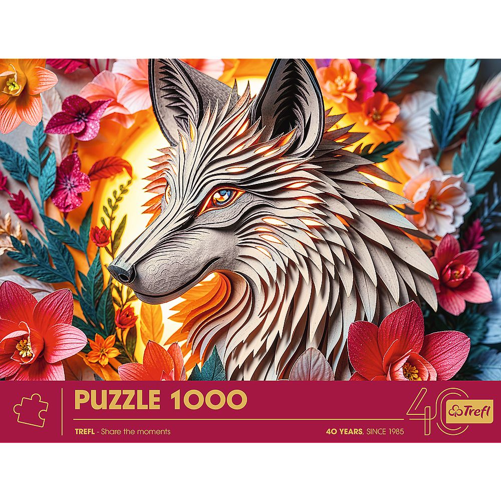 PUZZLE TREFL 1000 EDITIA ANIVERSARA 40 DE ANI 3D WILK - Imagine 3 [ps:9176e72c-a0b5-49c0-a156-6d32a744a804]