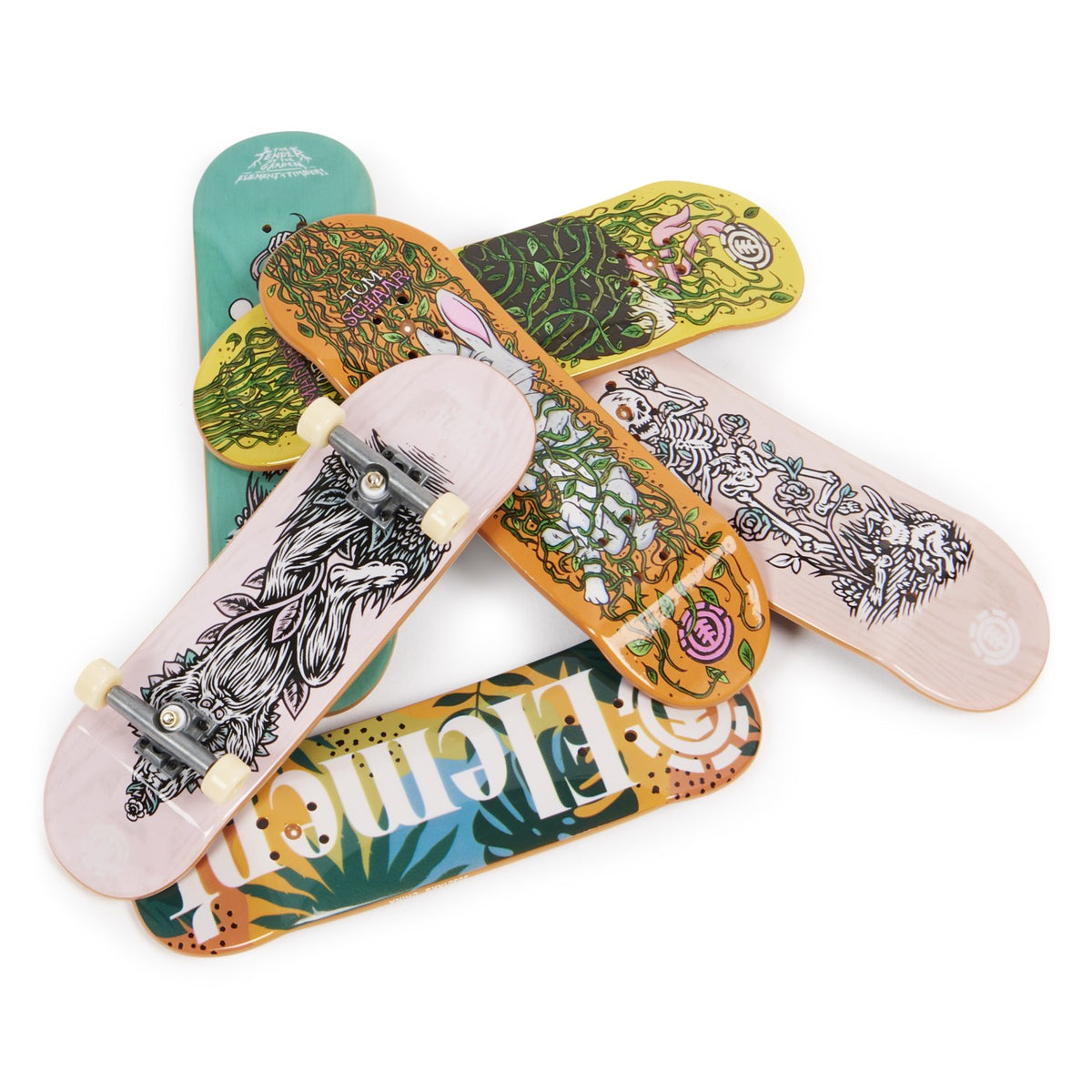 TECH DECK PACHET 6 PIESE CU ACCESORII FINGERBOARD HEART - Element (3) [ps:60b5f180-be36-4f65-90b5-07e70d061830]