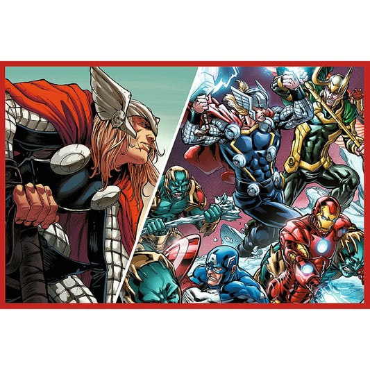 PUZZLE TREFL 2X200 MARVEL AVENGERS APARATORII LUMII - Imagine 2 [ps:fc054a57-9d5e-4839-a269-218edccefe5d]