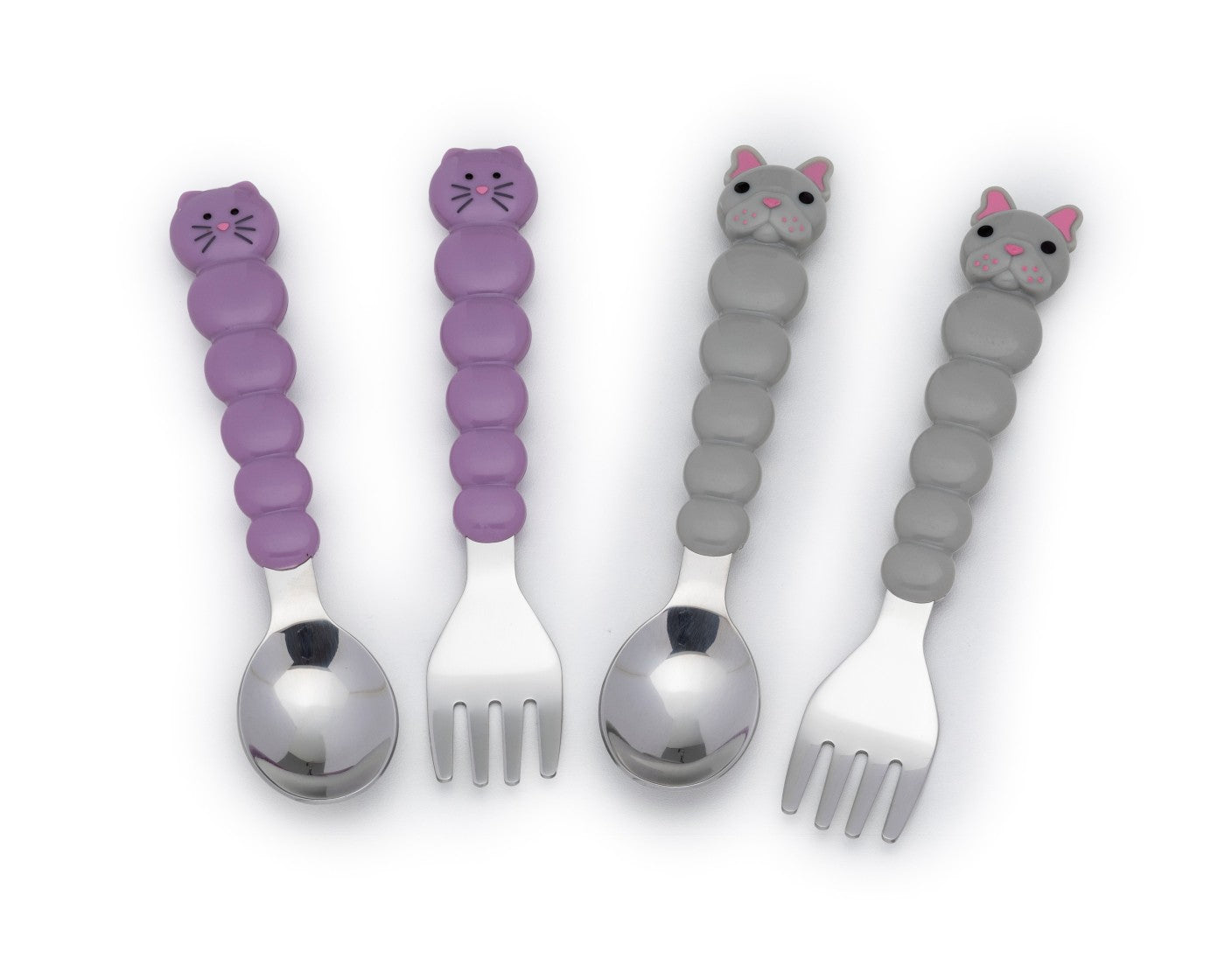 SET 4 TACAMURI COLORATE, MELII, MODEL PISICA&BULLDOG - Imagine 2 [ps:a36b500e-d231-45bb-9d3b-5f7d48023910]