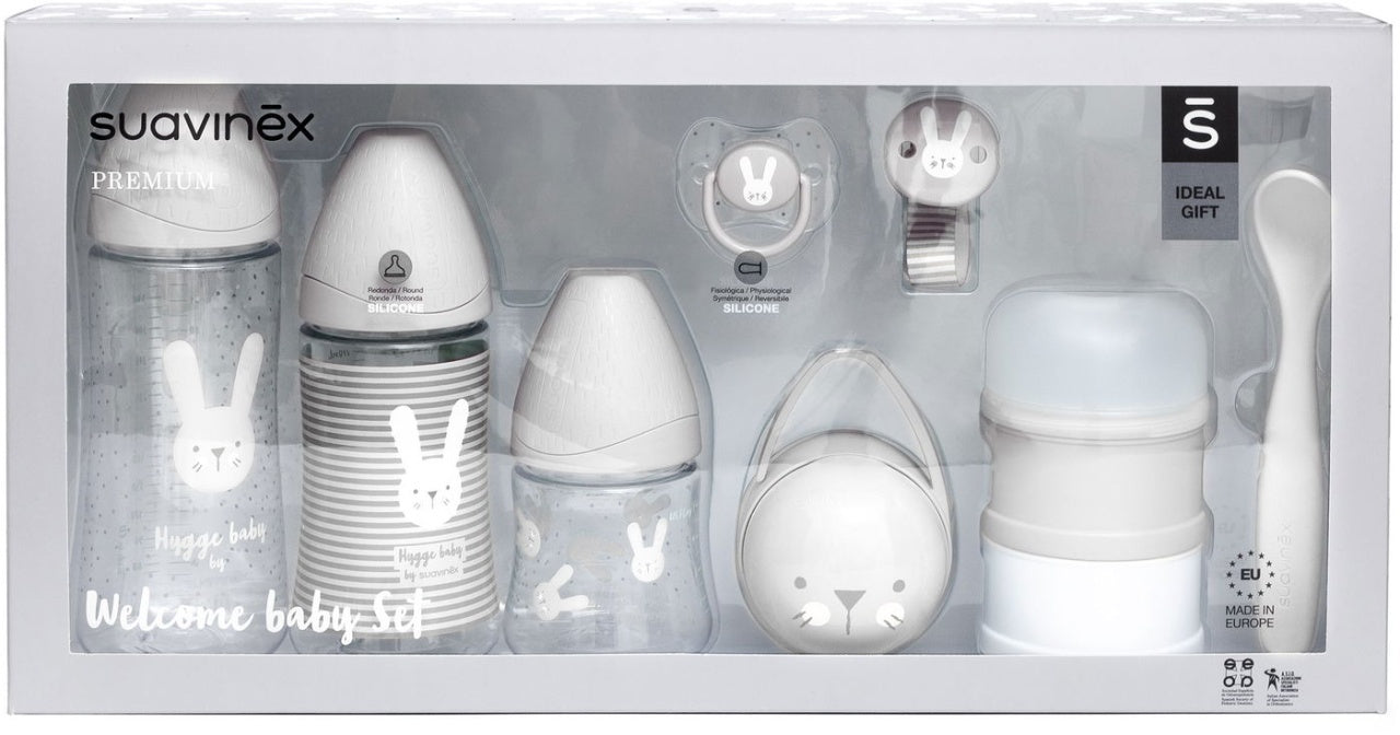 Welcome baby set, gri Hygge Suavinex [ps:cc97f92b-4052-4019-b295-2777bc862746]