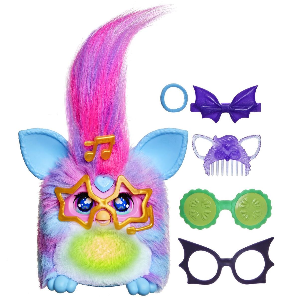 Furby Vibes Blue Razz - Jucărie Interactivă Hasbro - Default Title (3) [ps:767890ad-d02a-4f27-9094-7eb971bb769f]