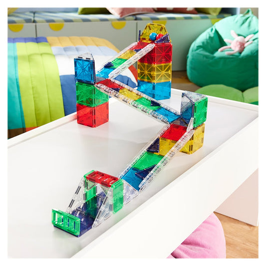 MAGNA-TILES Rail Racers Deluxe, 90 piese - Jucărie - Default Title (3) [ps:de7b128b-2b4e-461b-82e3-9971e763a294]