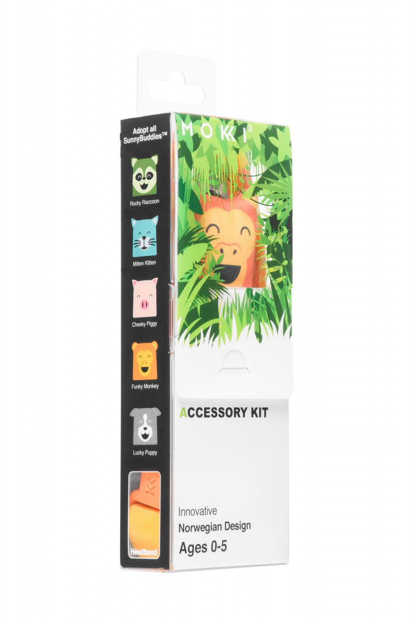 Kit accesorii pentru ochelari de soare MOKKI - Galben