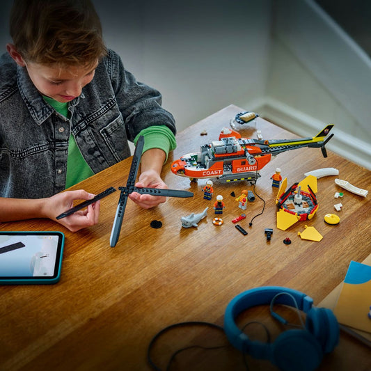 LEGO CITY ELICOPTER AL PAZEI DE COASTA 60503 - Imagine 4 [ps:34956de7-dd8f-49cd-8d82-324b7cf1eea1]