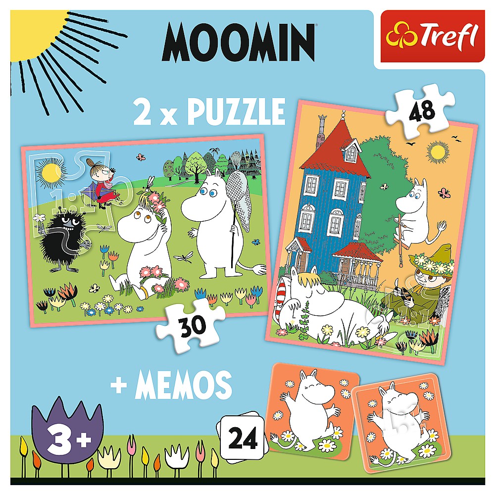 PUZZLE TREFL 2IN1 MEMO MOOMIN - Imagine 4 [ps:a97dc4d2-7141-4b40-9033-e6a509acb28f]