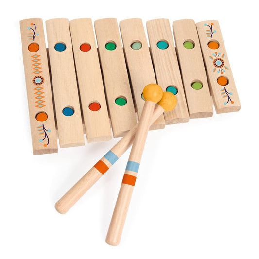 Instrument muzical Xilofon din lemn, Djeco - Imagine 2 [ps:5073f222-6007-49e7-b302-2daafe9434f5]