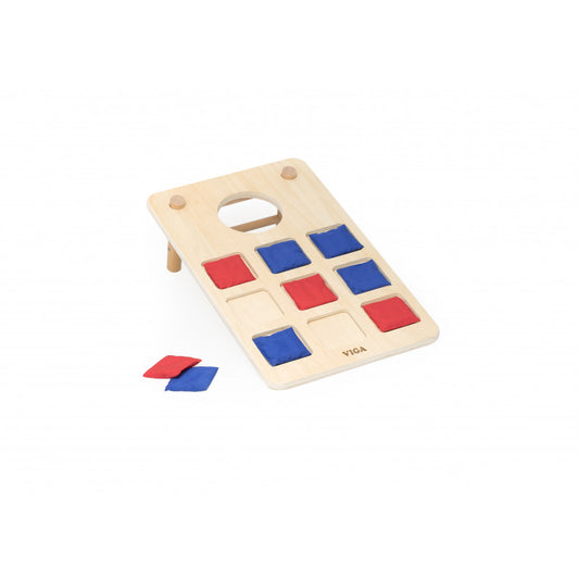 Joc 2 in 1Aruncare cu Saculeti si X si 0, Viga [ps:c468871f-7592-476e-9fe9-bc000e4b5ac9]