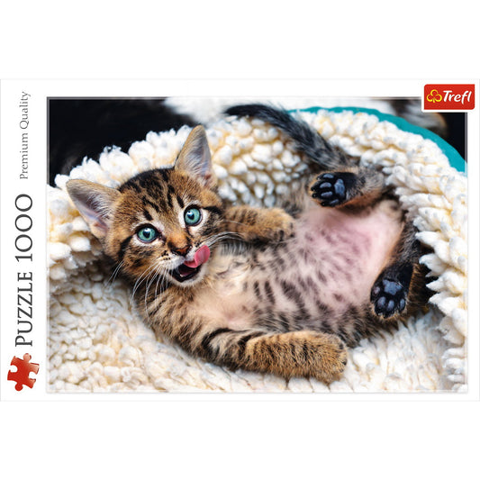 PUZZLE TREFL 1000 PISICUTA VESELA - Imagine 3 [ps:69a46b33-d93c-483b-9c9f-8299f7ece7c9]