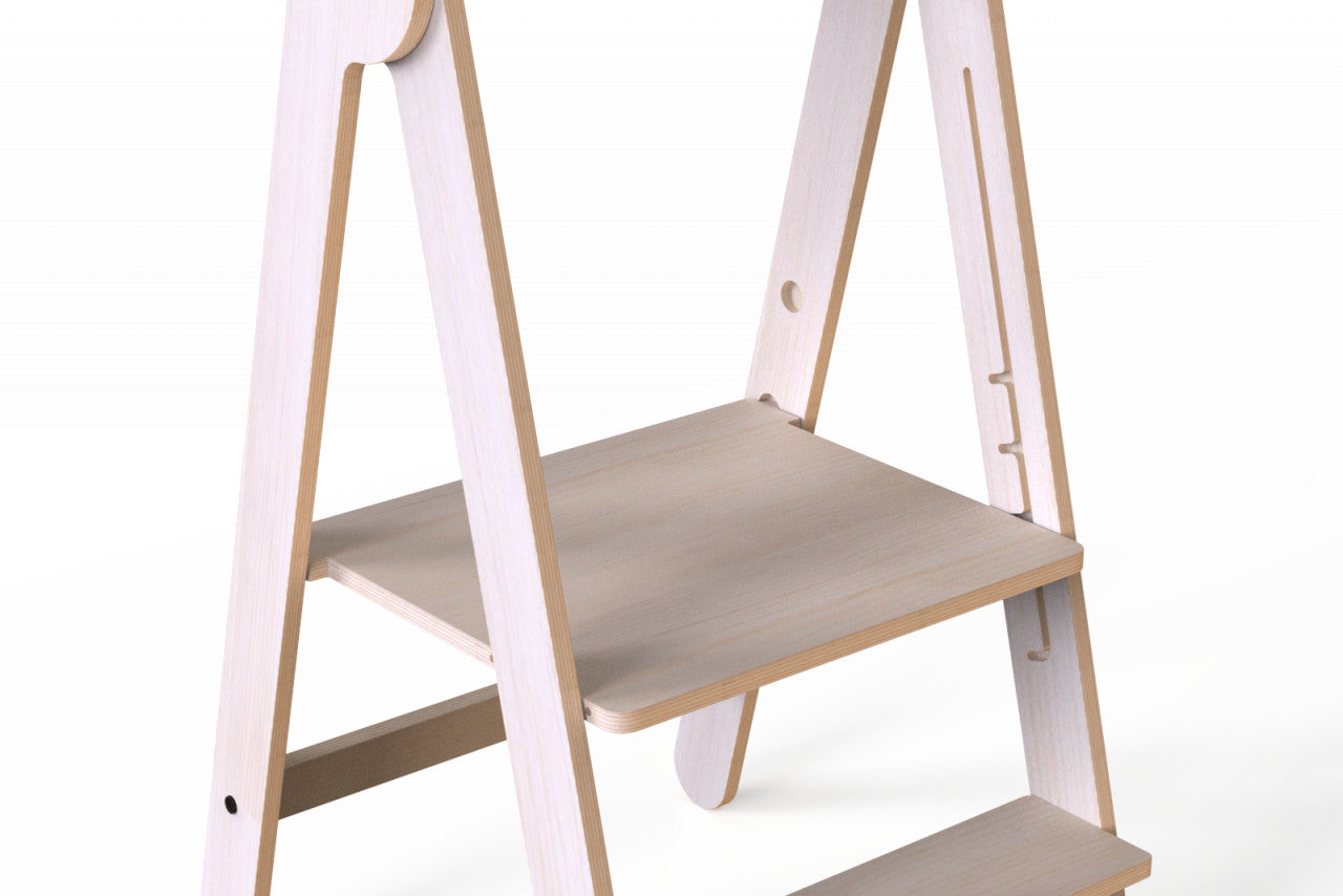 Turn de invatare pliabil MamaToyz Learning Tower din - Imagine 3