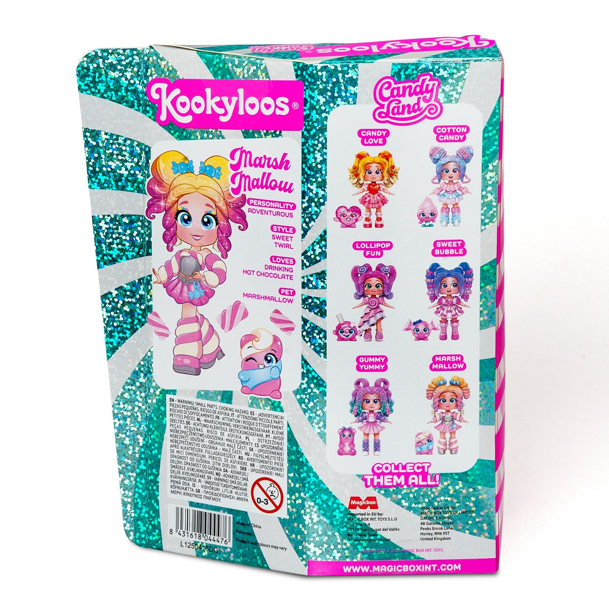 KOOKYLOOS Candy Land Marshmallow, papusa, 1 model - 3 [ps:a05a2539-0bd5-475e-bec6-1569cbb5cd7e]