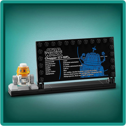 LEGO STAR WARS DROID ASTROMECH CHOPPER C1-10P 75416 - Imagine 6 [ps:4cf4d9b7-ffc7-4c89-a8cb-58544fed3375]