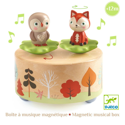 Cutie muzicala magnetica cu bufnita si vulpe, Djeco - Imagine 3 [ps:8f88410e-fb7c-439e-a65d-8ae05b0156d5]