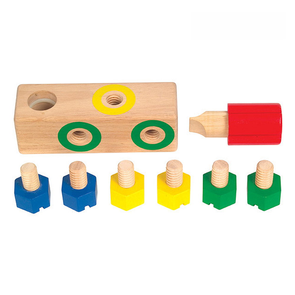 Screw Block Guidecraft - Joc de Îndemânare cu Șuruburi - Default Title (3) [ps:636d5085-e8c8-4a32-a891-7d1916af36c4]