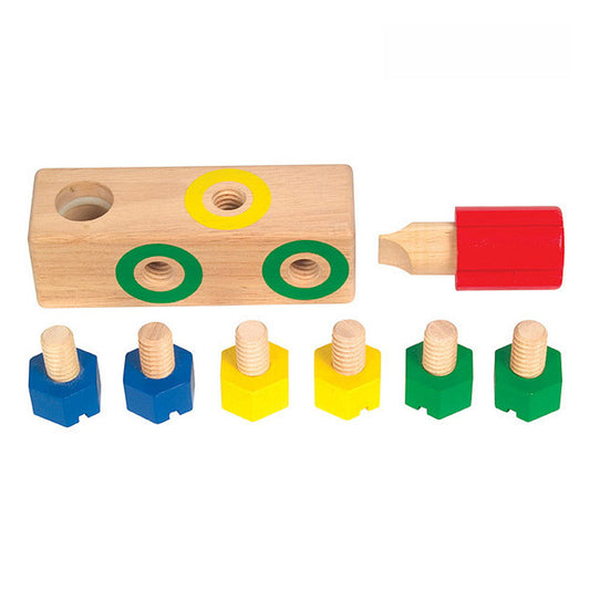 Screw Block Guidecraft - Joc de Îndemânare cu Șuruburi - Default Title (3) [ps:636d5085-e8c8-4a32-a891-7d1916af36c4]