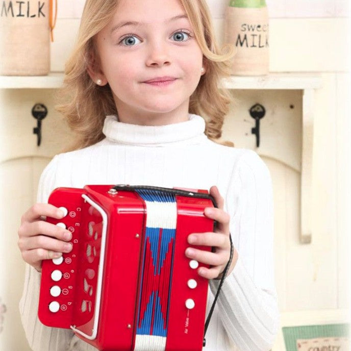 Acordeon Jucarie pentru Copii Flippy, Rosu - Roșu (3) [ps:e26f25d5-4edf-4233-b99a-541d42117c75]