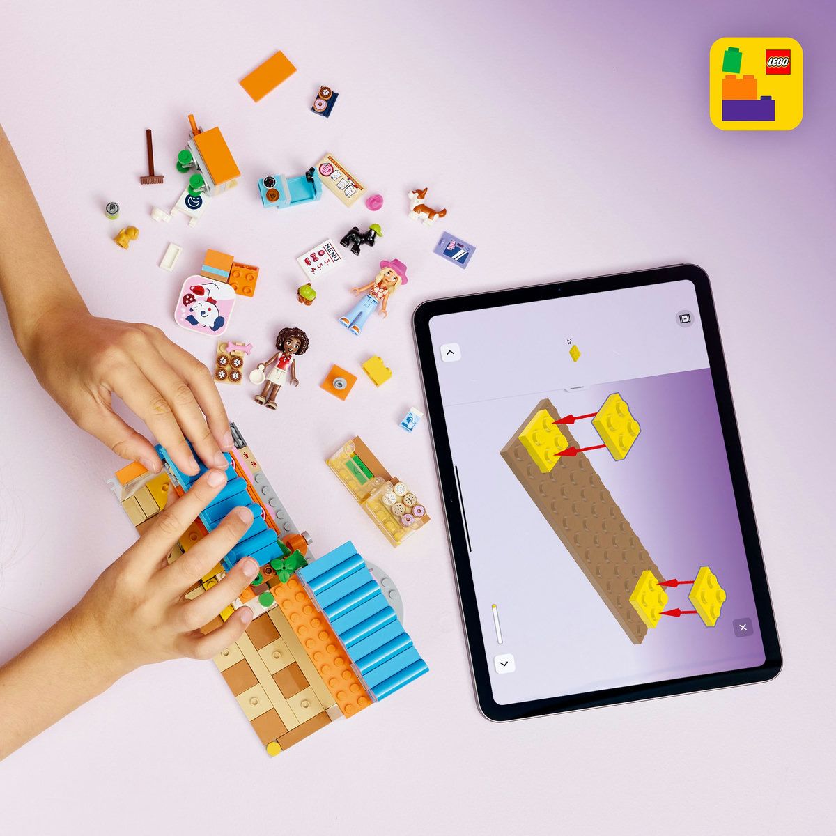 LEGO FIRENDS BRUTARIE CU BUNATATI PENTRU CAINI 42677 - Imagine 4 [ps:41cb708a-c0e8-4f50-aa00-4a6246556aa8]