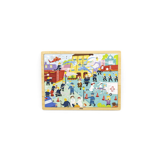 Puzzle Pompieri, 48 de piese, Viga [ps:5bbcd532-9d27-4b43-95f7-fe8362d36600]