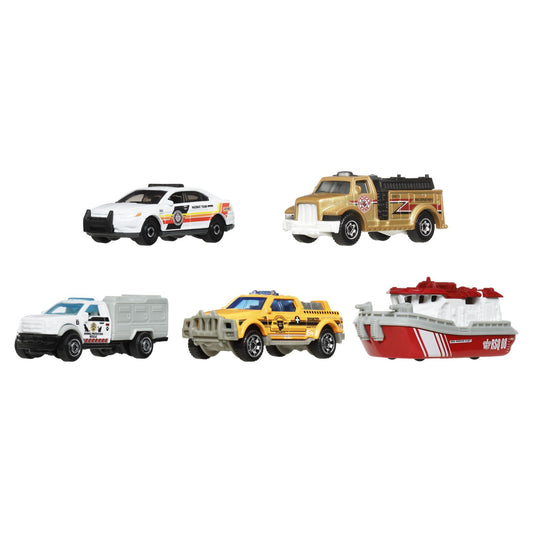 Set 5 Mașinuțe Metalice Matchbox Rescue IV - Mattel - Default Title (3) [ps:52564adb-038b-47b4-a646-ef6cf43a8580]