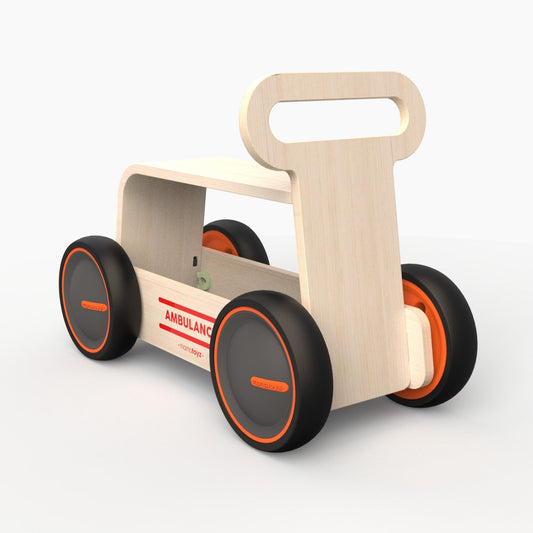 Masinuta ride-on, premergator si carucior de jucarii - Imagine 3