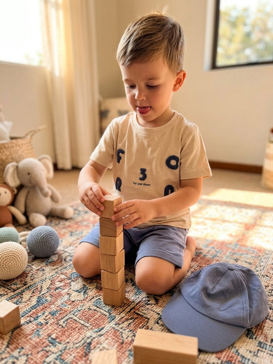 Set tricou, pantaloni scurți și șapcă Bomlo Baby 2-3 ANI - 3-4 ANI (3) [ps:3810a182-6448-400c-828b-02684cc4b511]