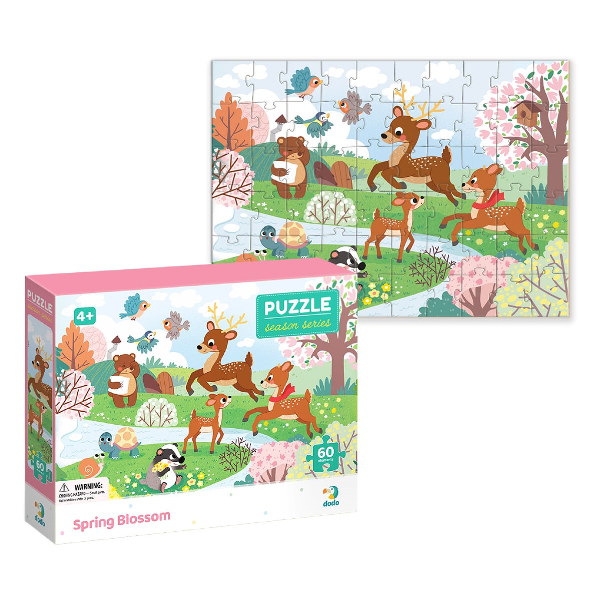 Puzzle Primăvara în floare, 60 piese - Dodo Toys - Default Title (3) [ps:9febd41a-732d-4174-bf02-e26642bb47bd]