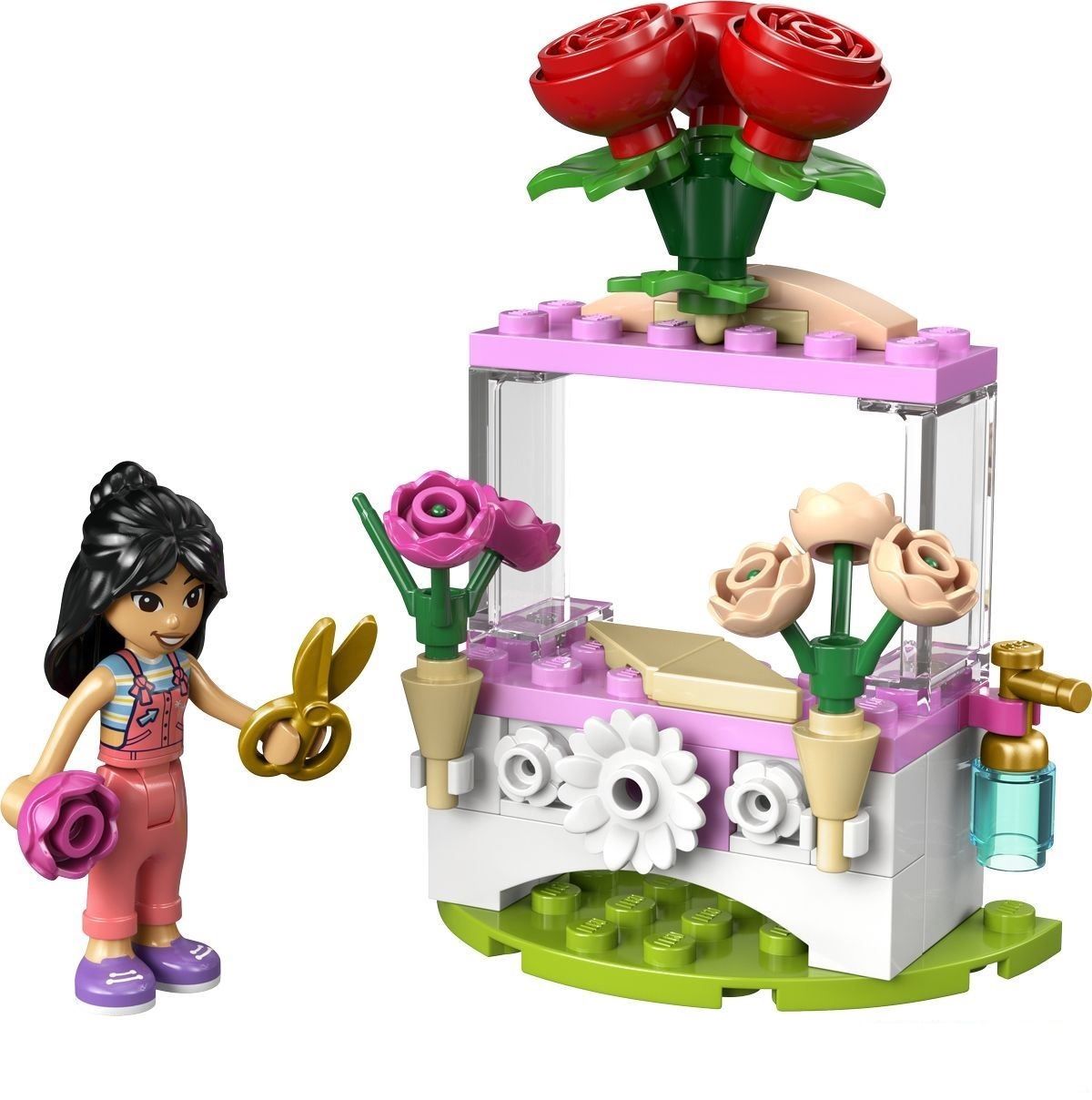 LEGO FRIENDS STAND CU TRANDAFIRI 30721 - Imagine 2 [ps:1d4b4f2b-a5dd-4f3c-ab6f-2af23bc14815]